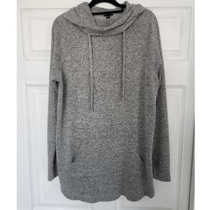 Torrid Gray Tunic Hoodie - Size 0